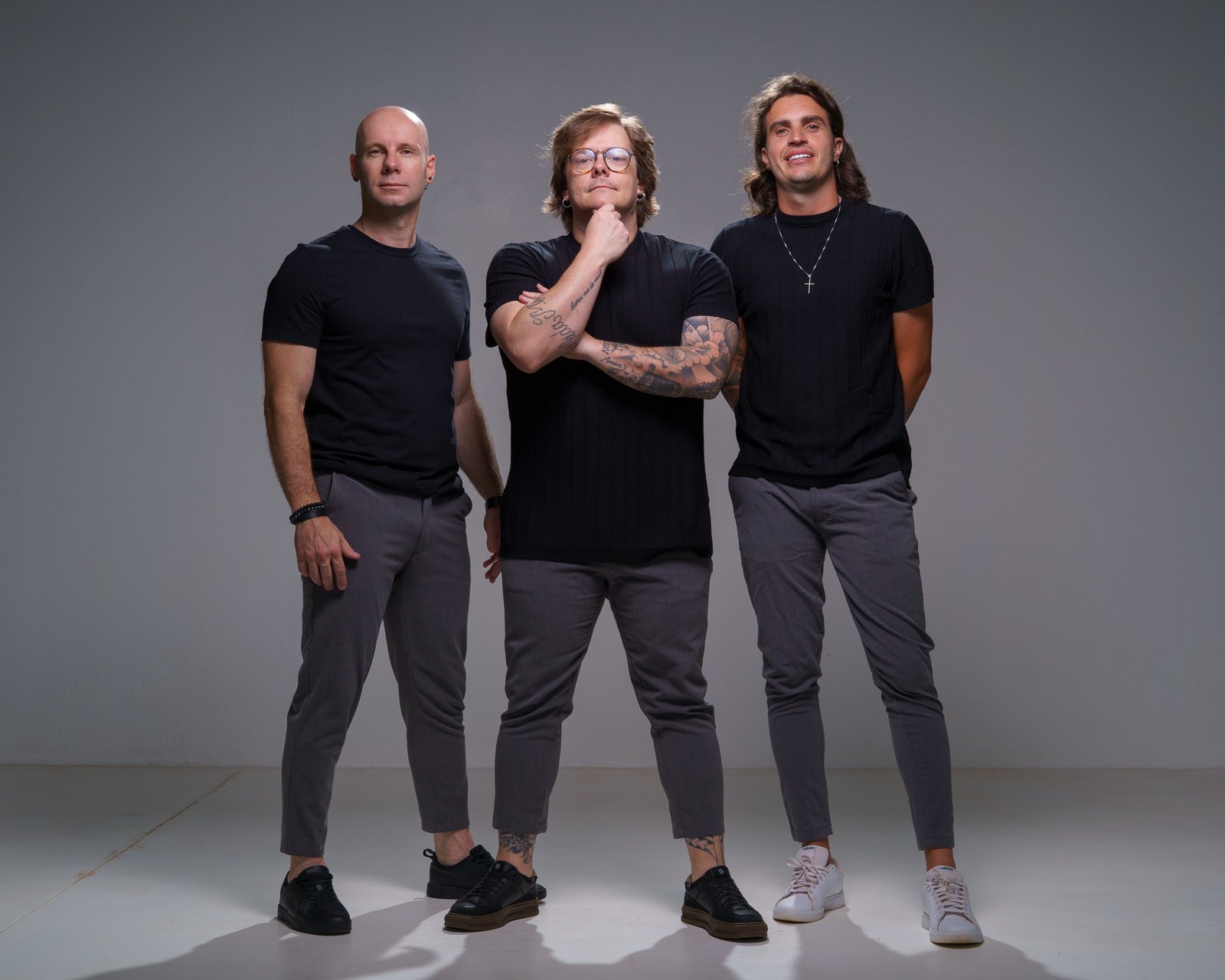 Integrantes Pedro Langona, André Nascimento e Rafael Basso - Banda ABR3